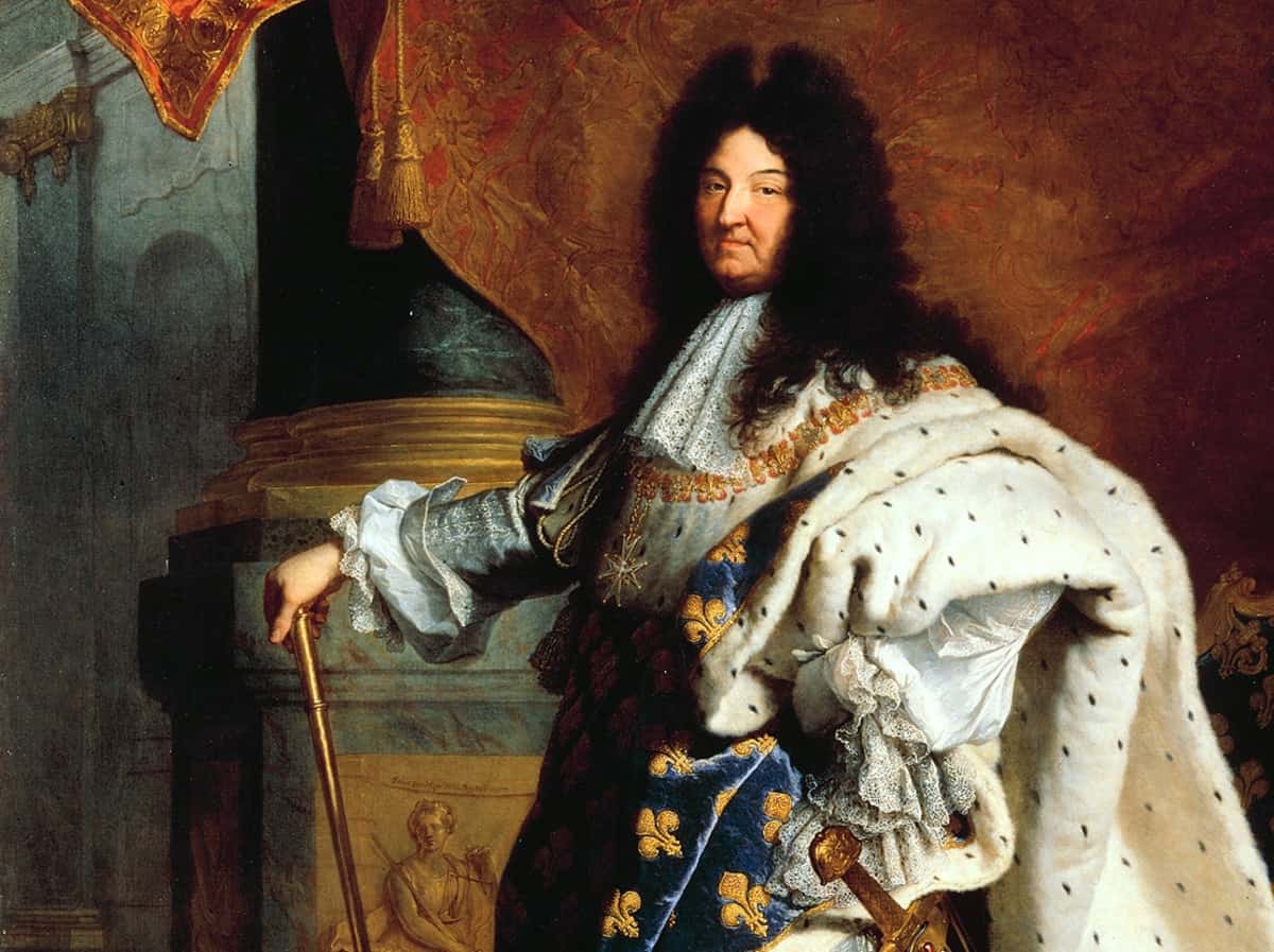 Painting of King Lous XIV