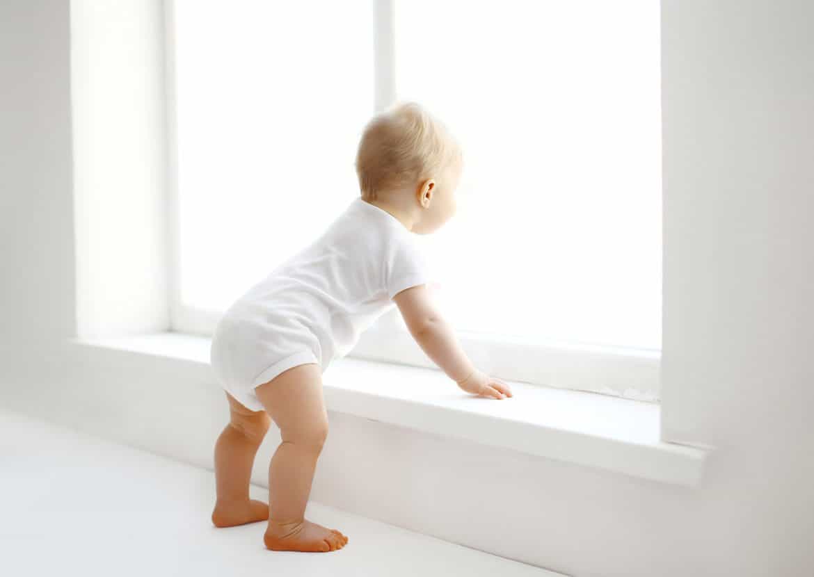 Baby proofing tips: don't forget about window dangers.