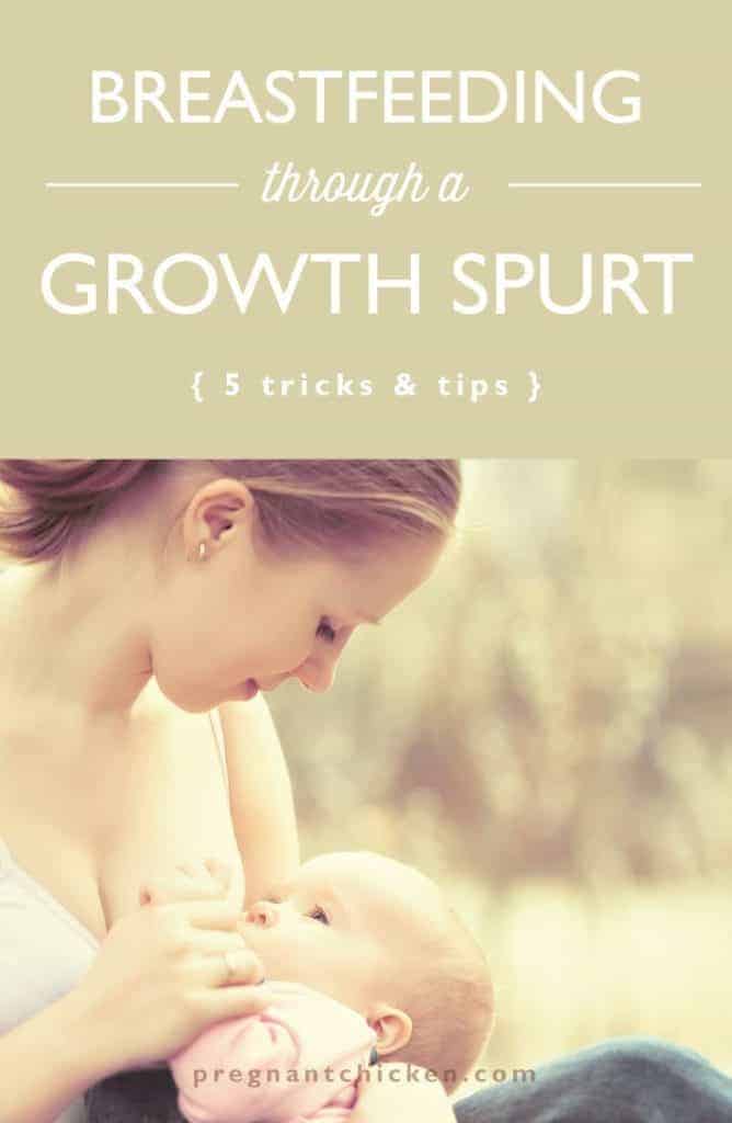 Breastfeeding Through a Growth Spurt