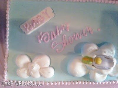 baby baby shower cake