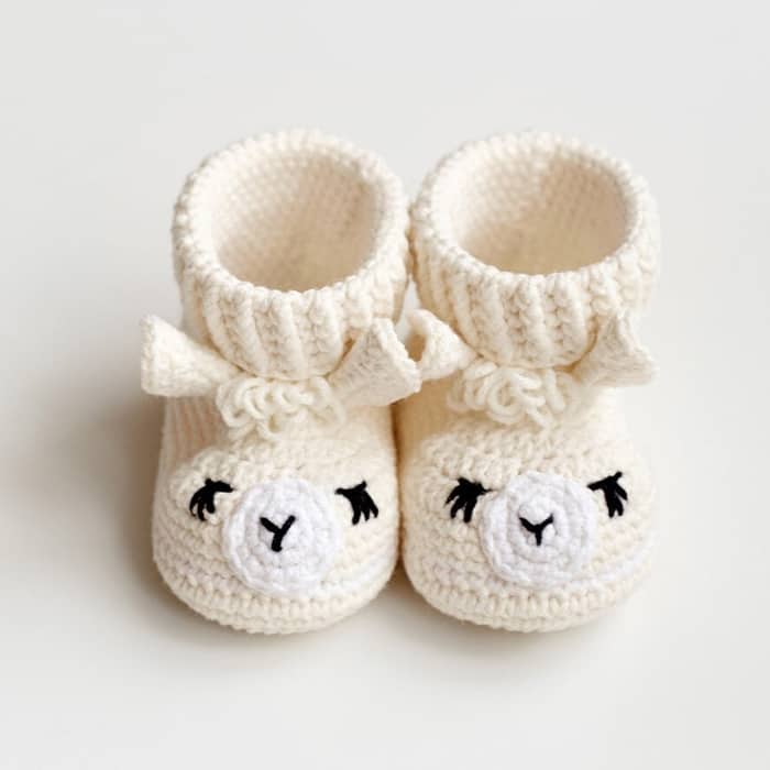 llama baby shoes