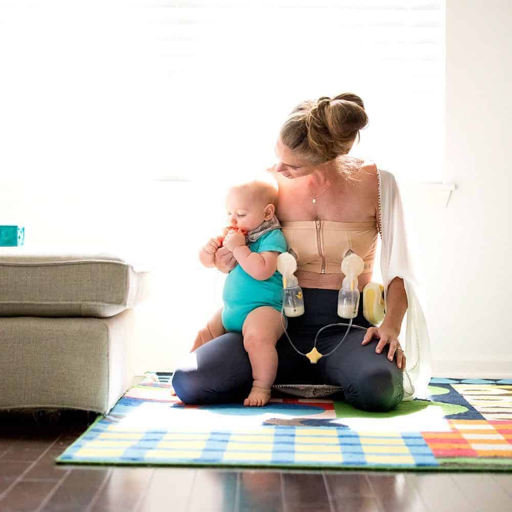50 moms tried out the Medela Easy Expression Hands Free Bustier. See what they thought about this new pumping bra.