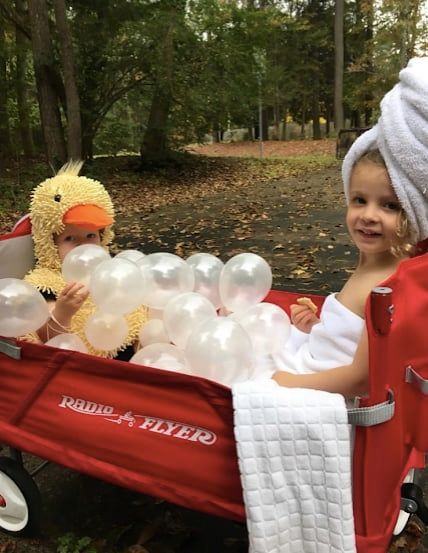 bubble bath wagon baby halloween costume
