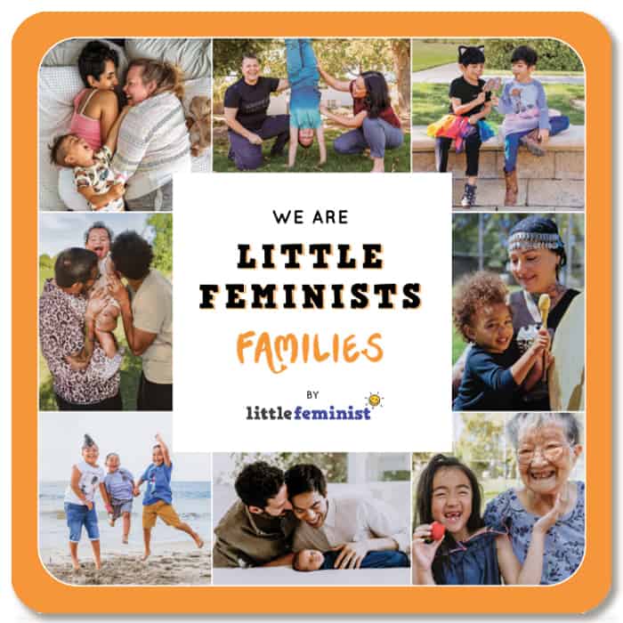 Cover of board book We Are Little Feminists Families