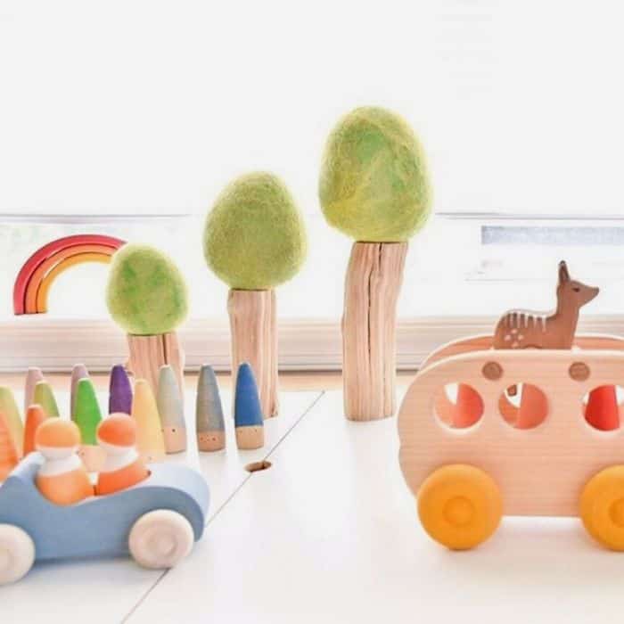 Wooden toys from Why and Whale