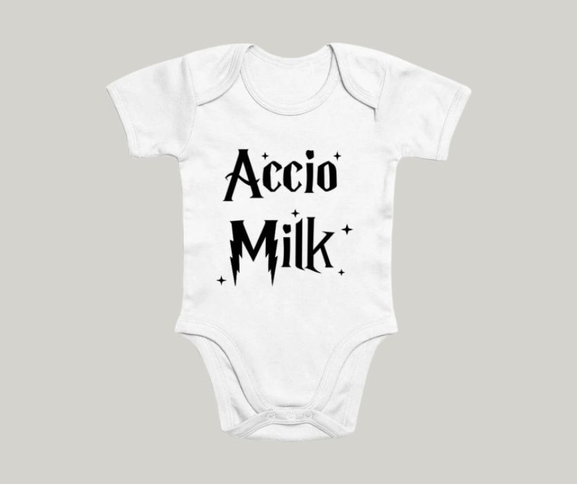 Accio Milk white baby outfit