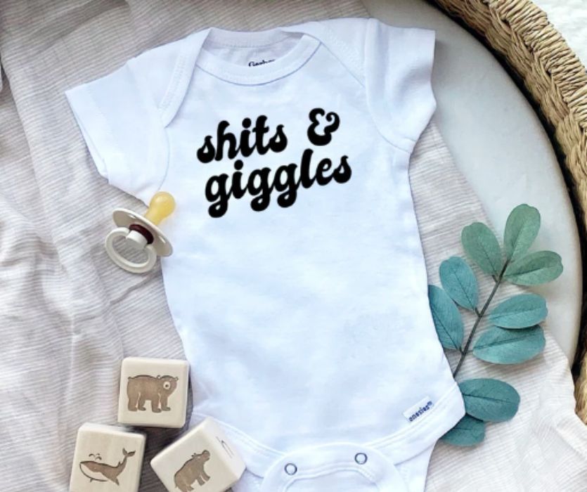 funny onesies - shits and giggles