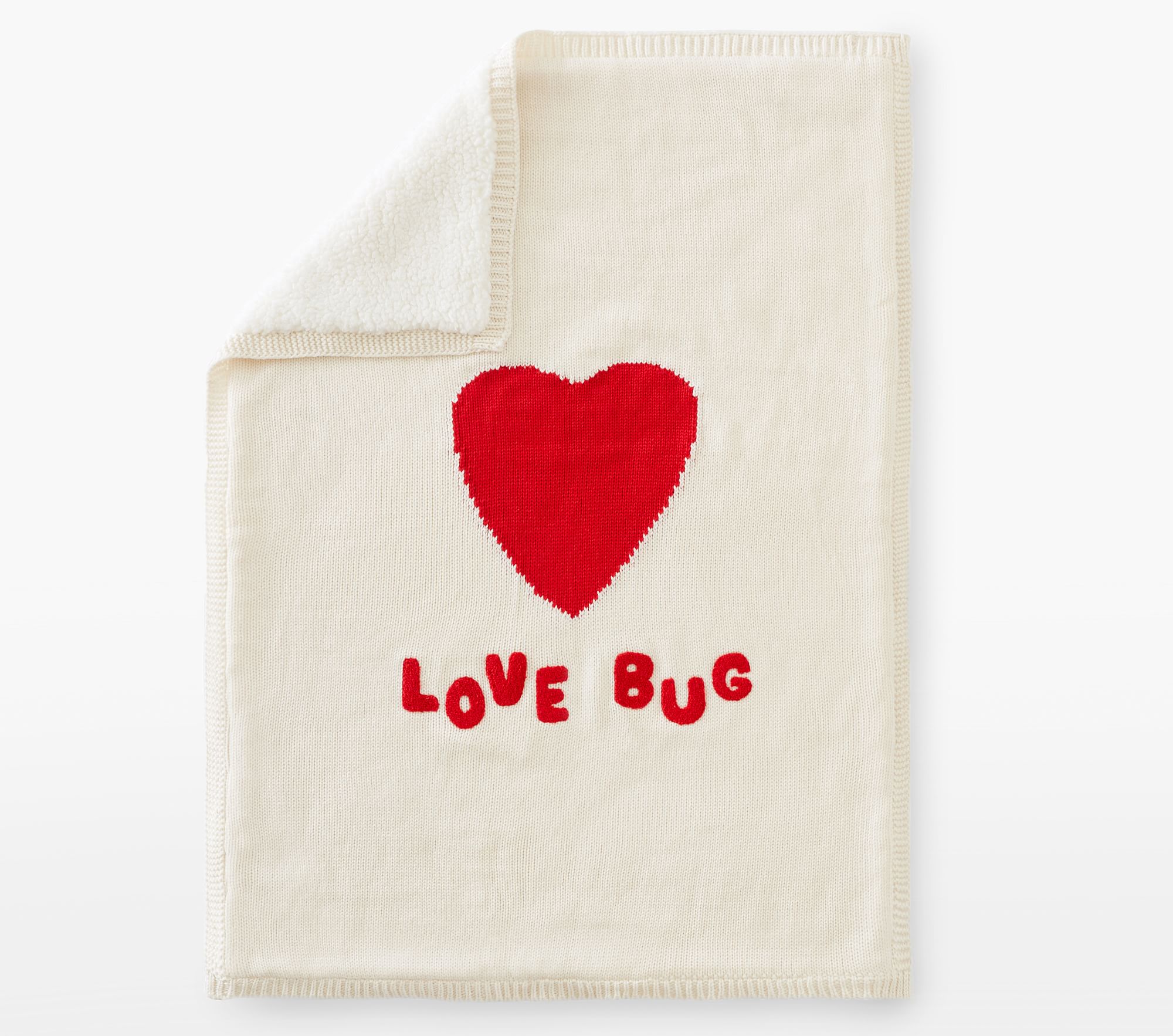 Love Bug Heirloom Baby Blanket