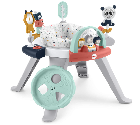 Fisher-Price Baby To Toddler -Toy 3-In-1 Spin & Sort Activity Center And Play Table