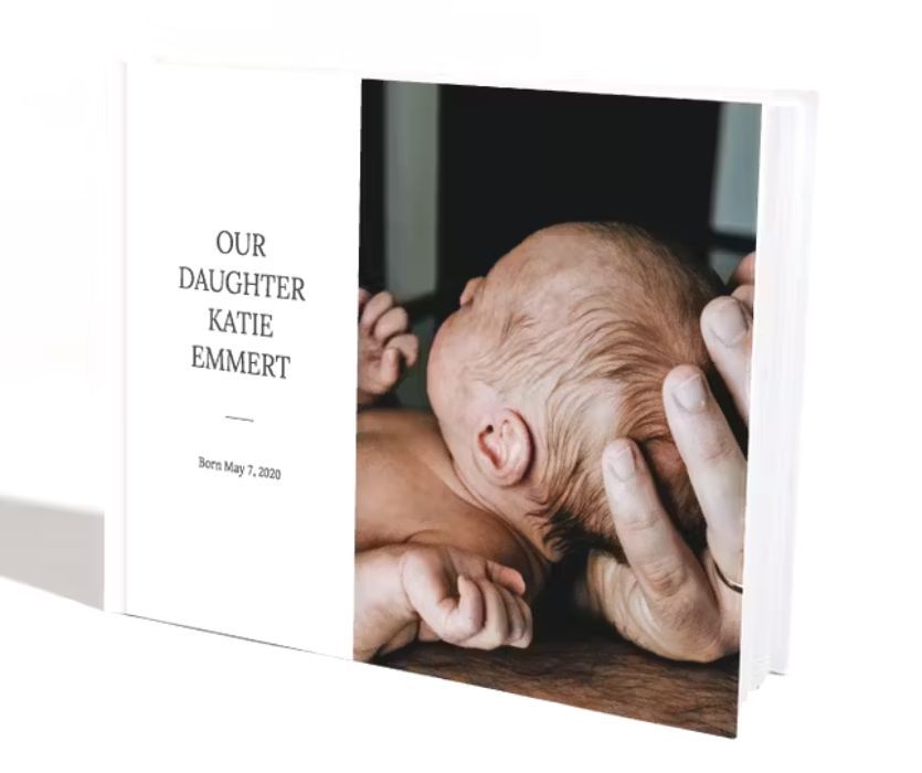 Eco-Friendly baby photobook from Paper Culture